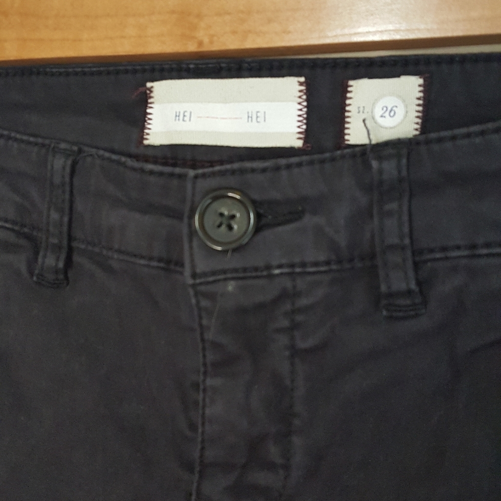 Anthropologie Hei Hei Black Skinny Jeans - Picture 7 of 7